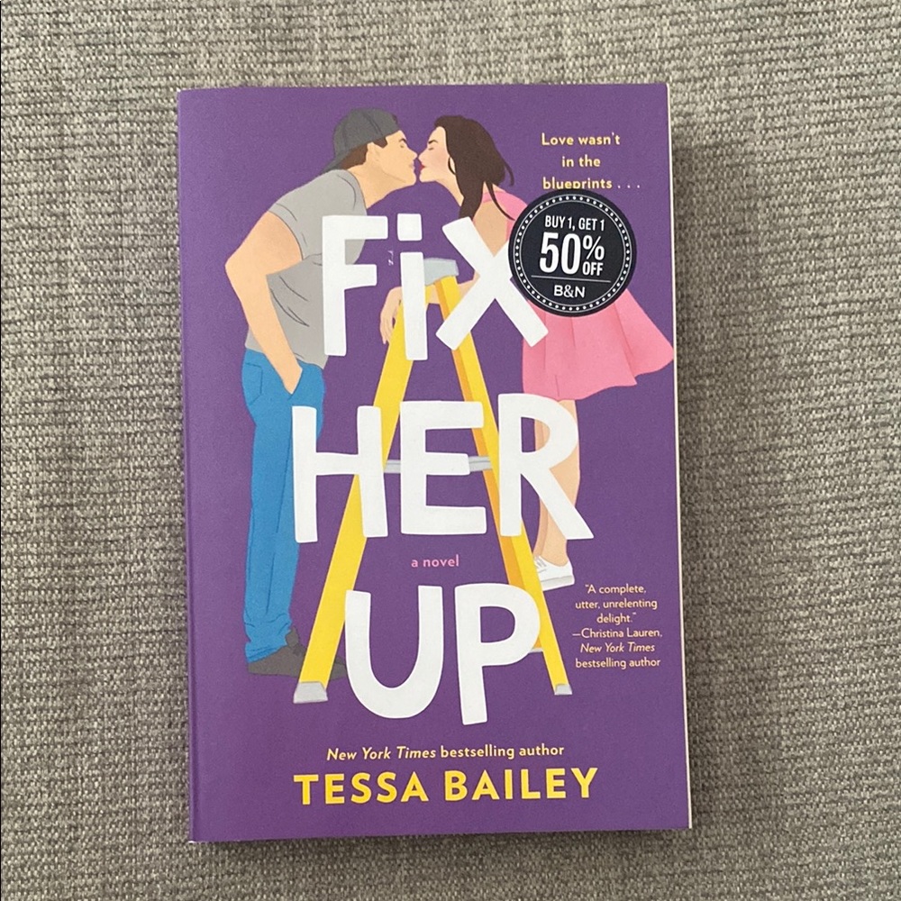 Popular Booktok Fix her up Tuesday Bailey Romance novel